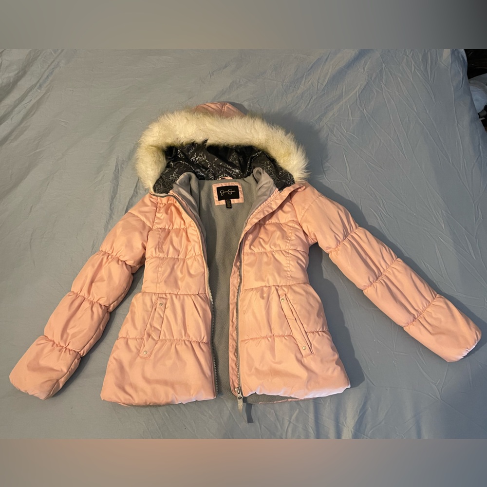 Jessica Simpson girls puffer jacket size 10-12